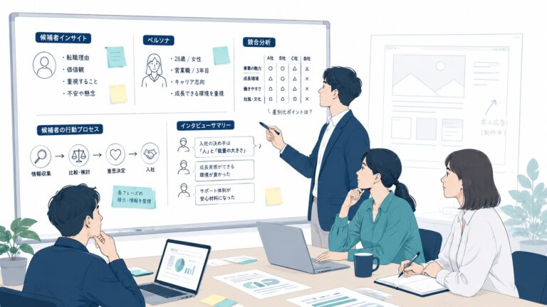 求人で一番重要な仕事は、求人を作ることではありません