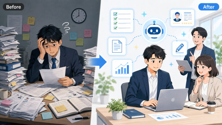AIによって、求人内製化は始めやすくなりました